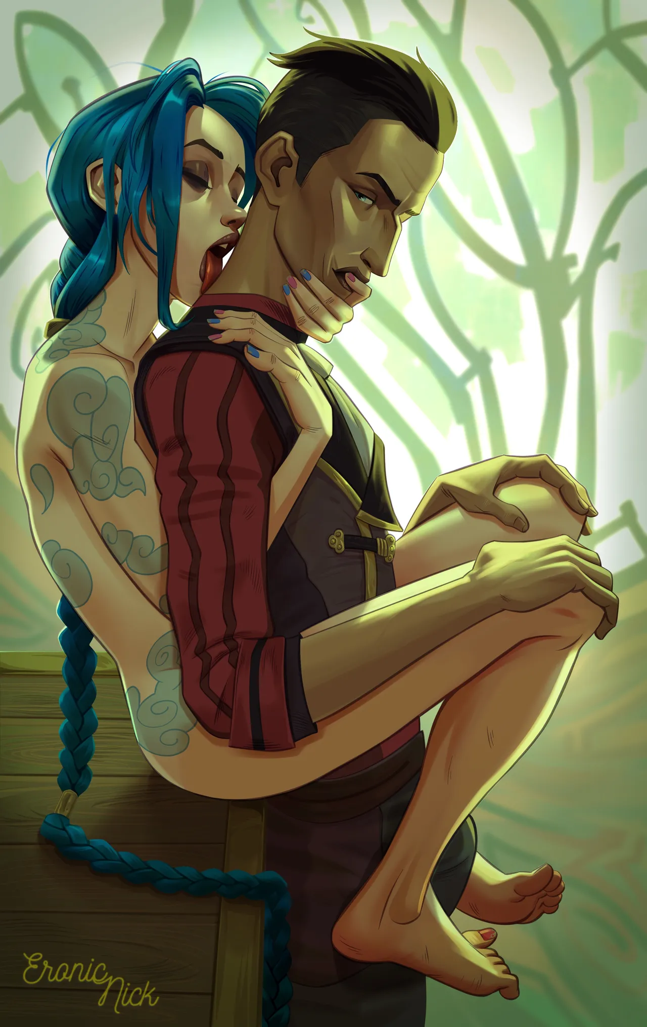 Jinx & Silco page 1 full