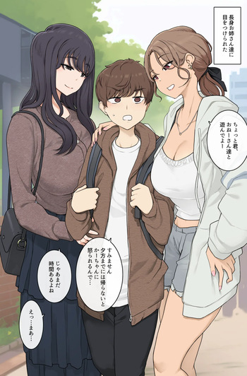 [Wakamatsu] Megumi-tai choshin onesan-tachi ni ryosoku kara puresu sa rete nige rarenai sekkusu cover