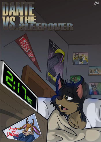 [CrazyassBeethoven (Ari-Dynamic)] Dante vs. The Sleepover cover