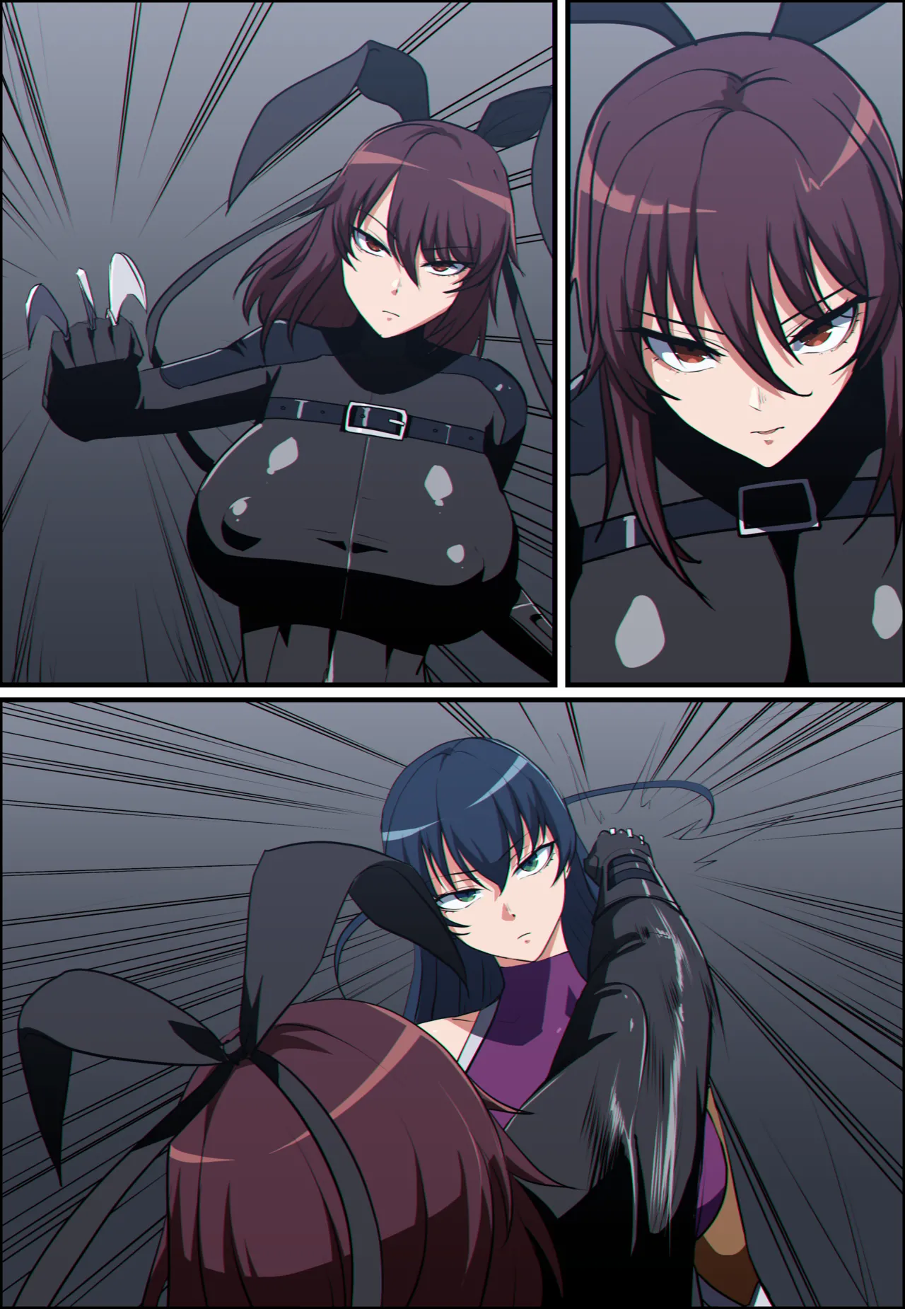 TAIMANIN SERIES - Asagi Igawa / Mizuki Shiranui  | page 10 full