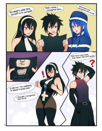 [TSFSingularity (Katsunei)] Gray & Ultear bodyswapped! (Fairy Tail) cover