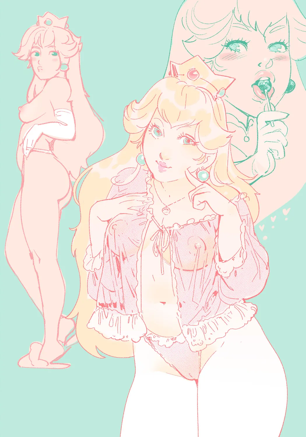 Peaches Zine page 8 full