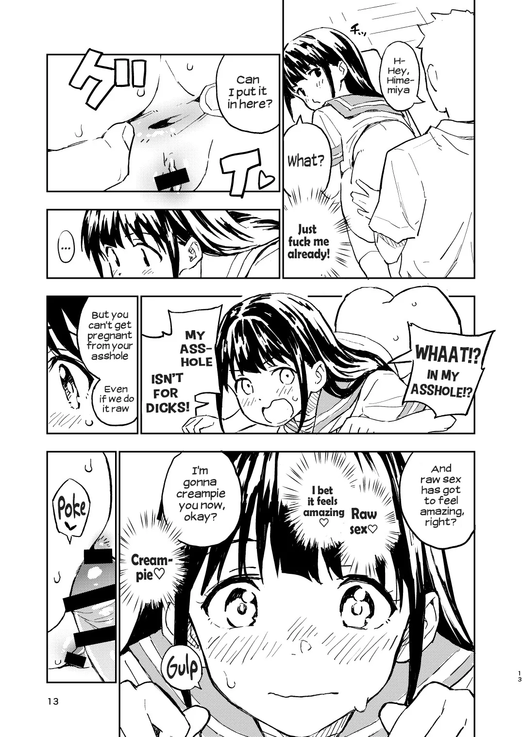 1-kagetsu Ninshin Shinakereba Otoko ni Modoreru Hanashi  | As Long As I Don't Get Pregnant for 1 Month, I'll Turn Back Into a Man page 12 full