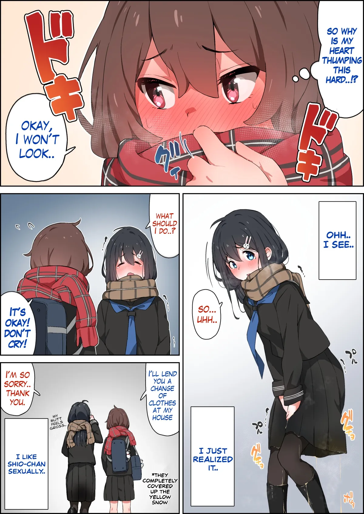 Walking back home in the winter with my childhood friend page 9 full