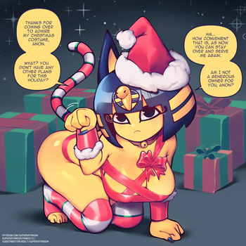 [Supersatanson] Ankha for Christmas (Animal Crossing) cover