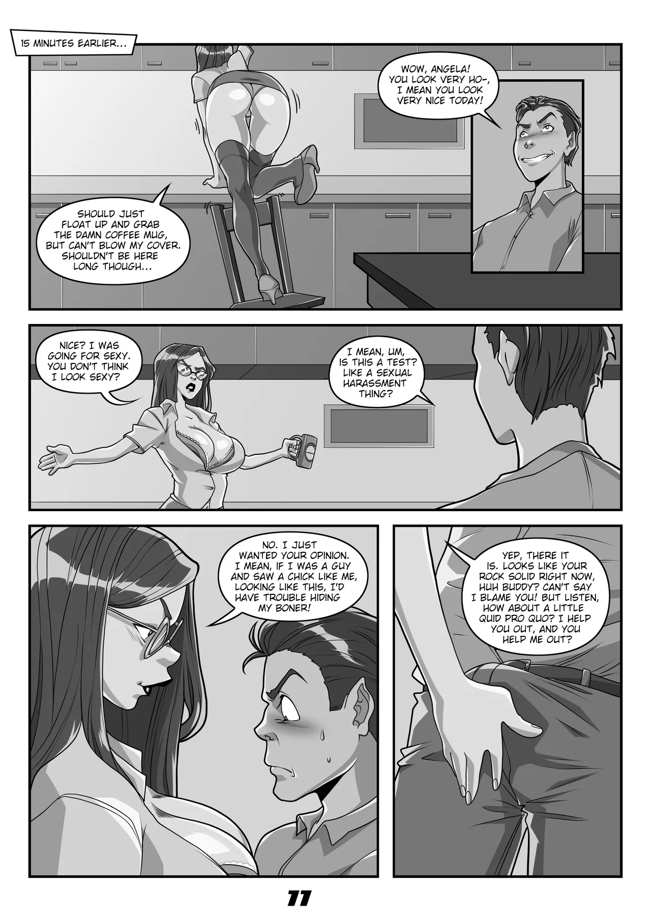 Lady Valiant Naughty Side Story - Shuffled page 11 full