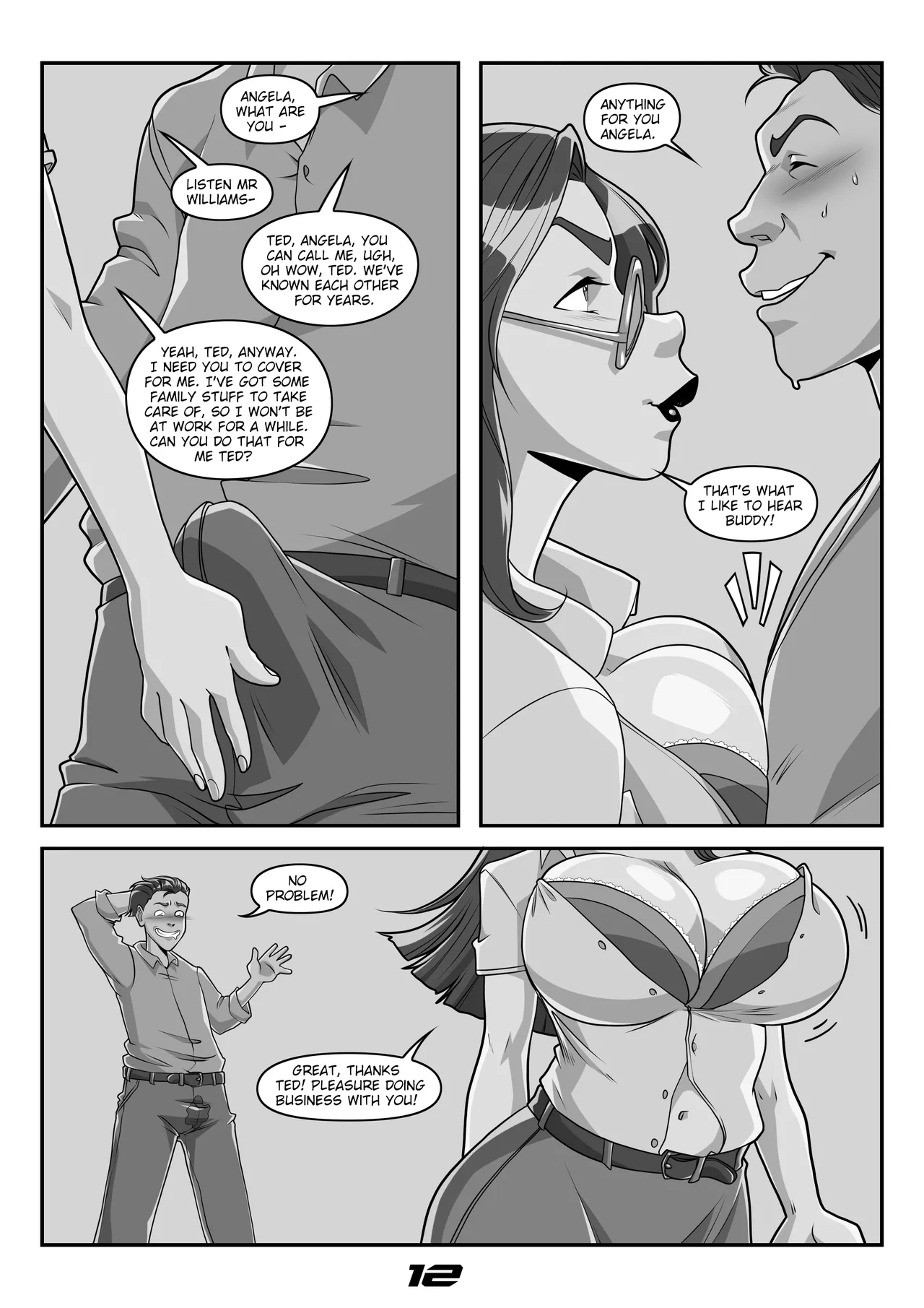 Lady Valiant Naughty Side Story - Shuffled page 12 full