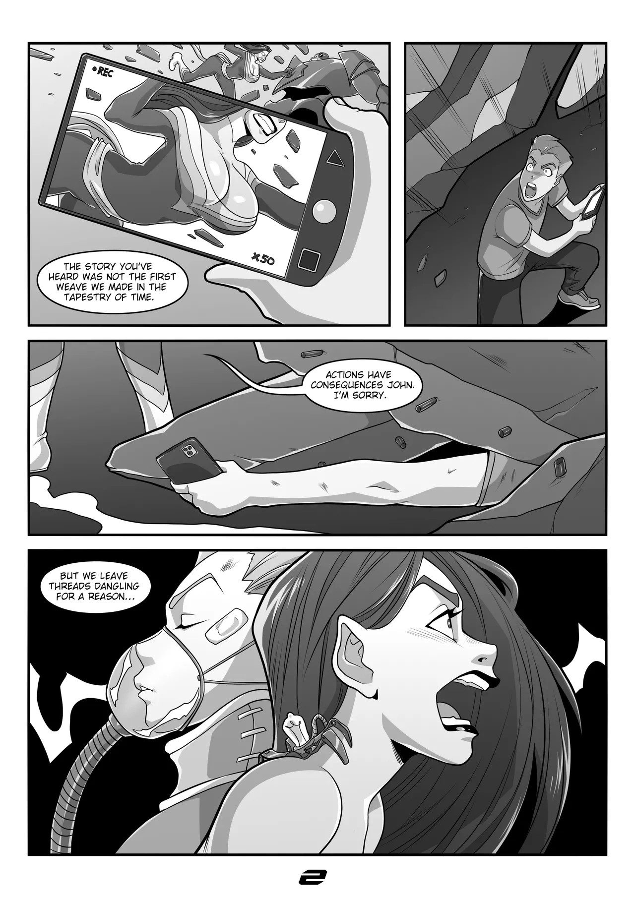 Lady Valiant Naughty Side Story - Shuffled page 2 full