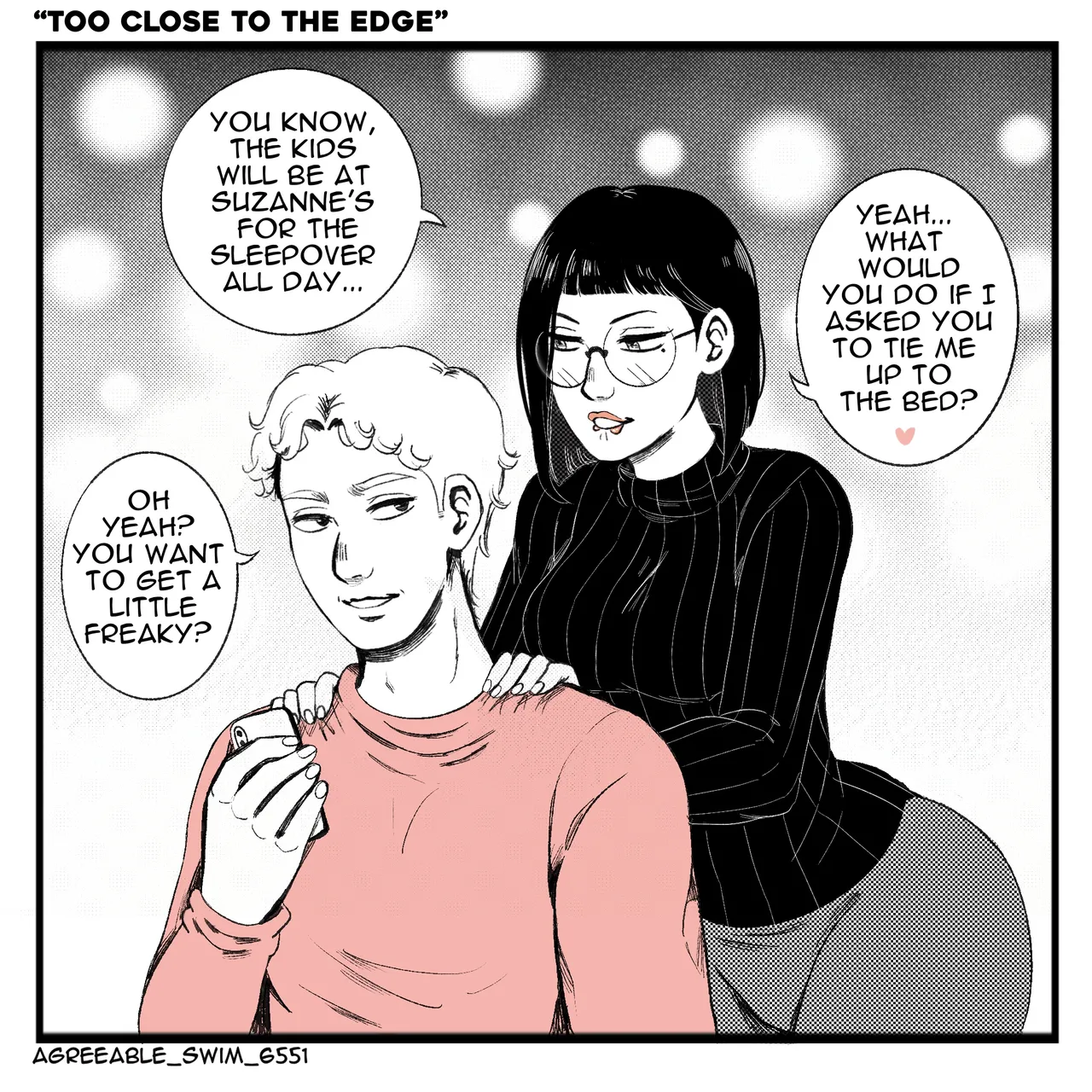 Too close to the edge page 1 full