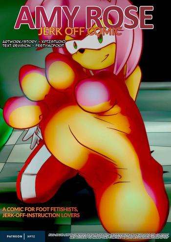 [XPTZStudios] Amy Rose JOI Comic cover