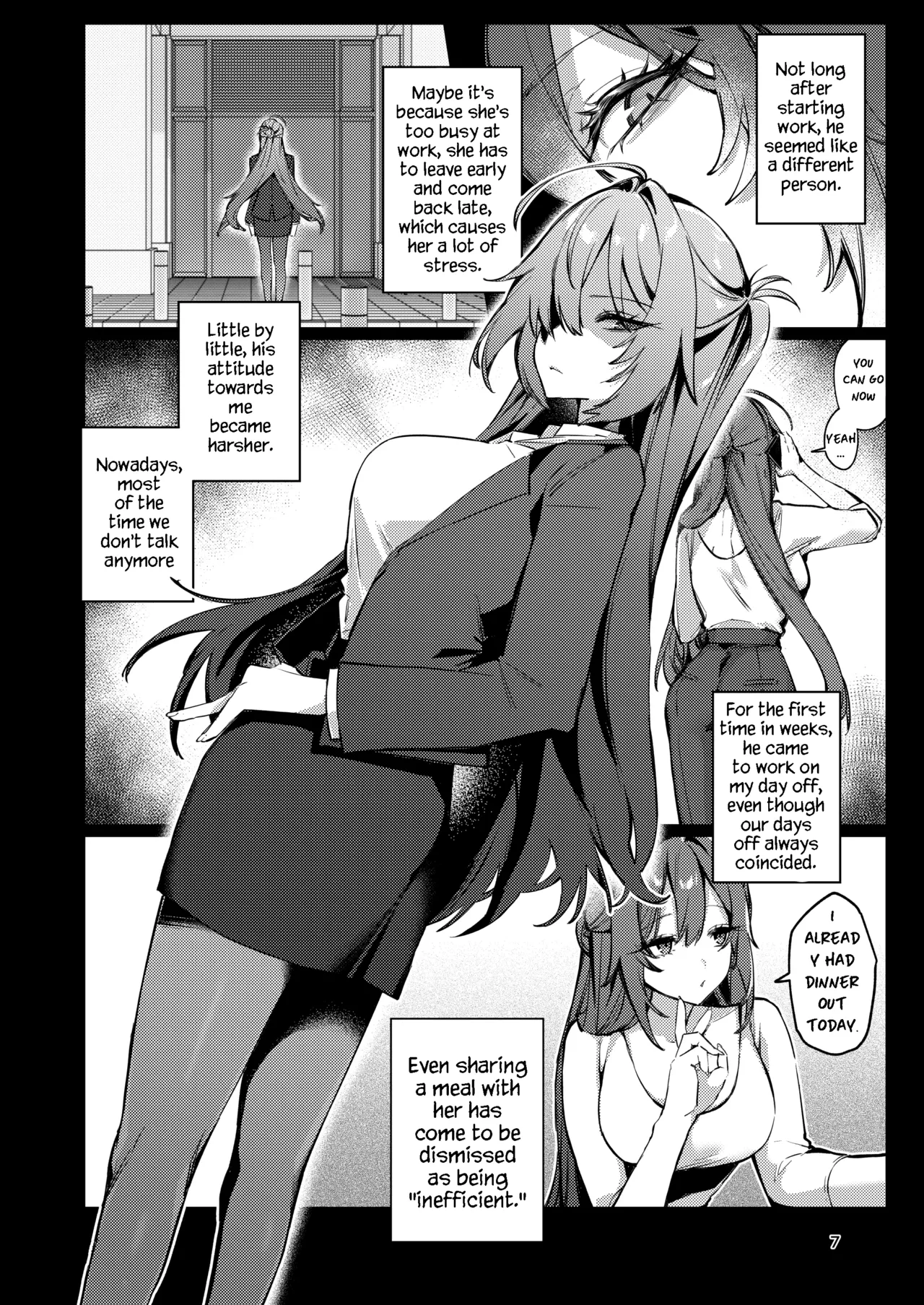 Dumb wife, re-education. page 7 full