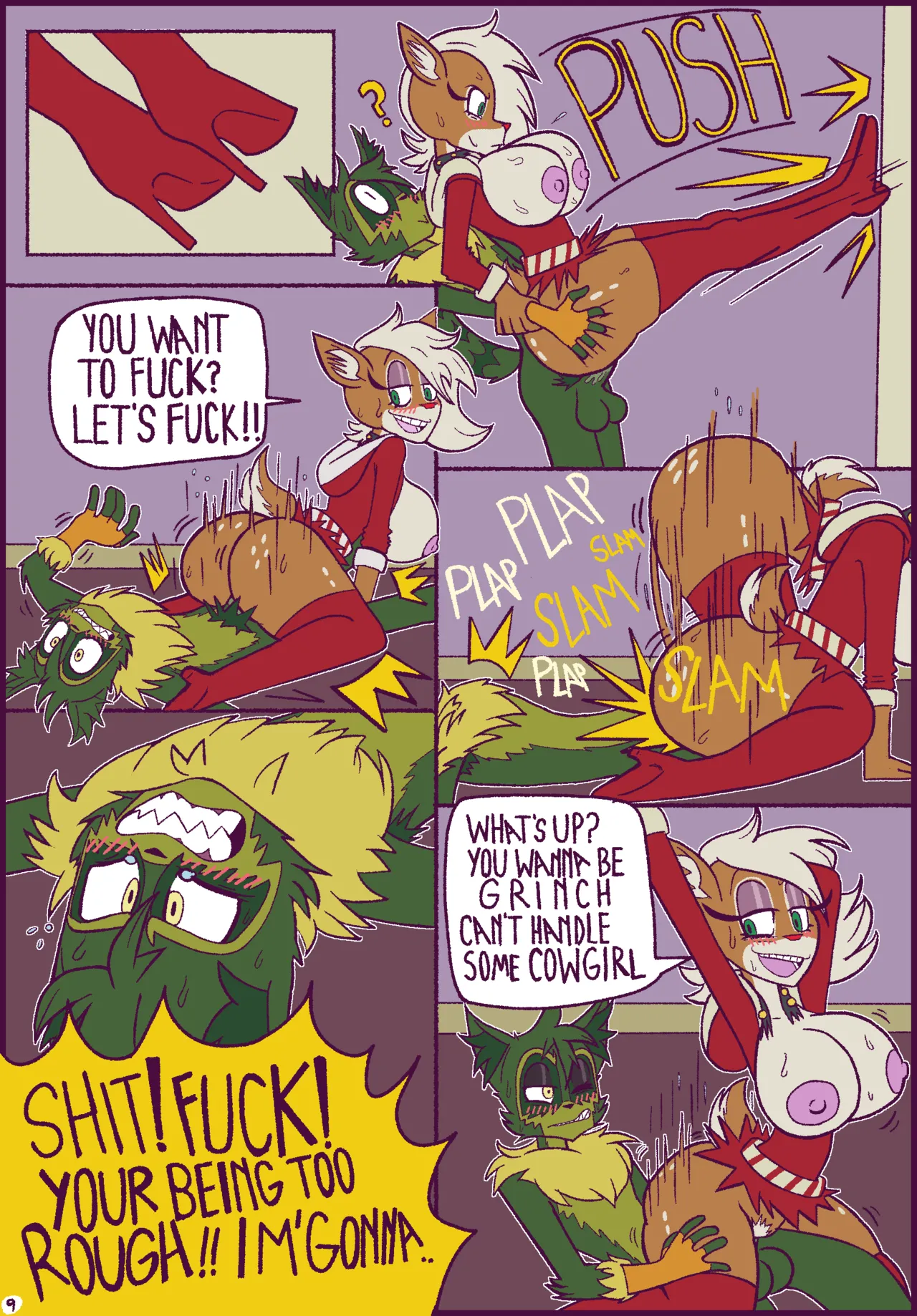 How Fuccoon Fucked Lady Christmas page 11 full