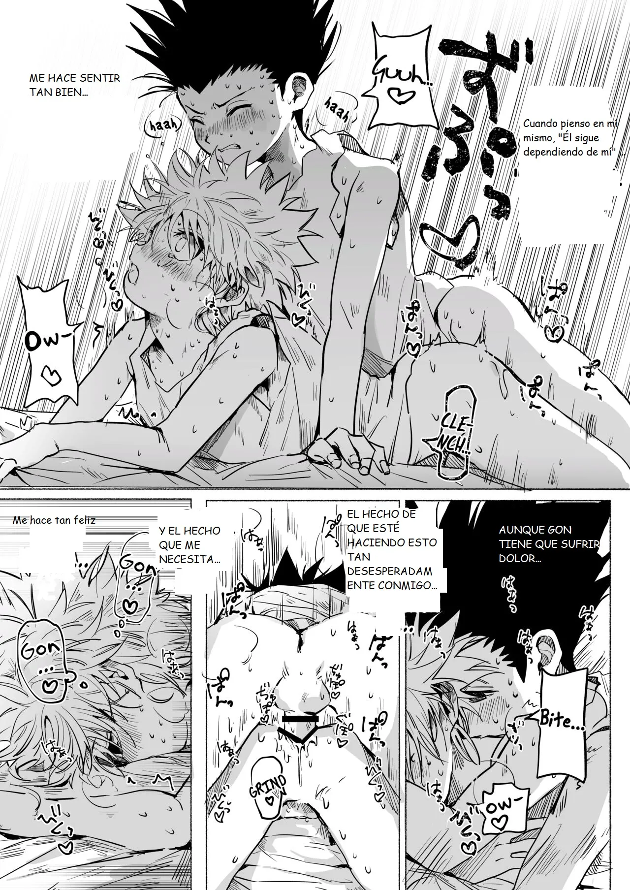 GonKil Ari-hen Utsu Eromanga | GonKilu Erotic Melancholic Chimera Ant Arc Story page 7 full