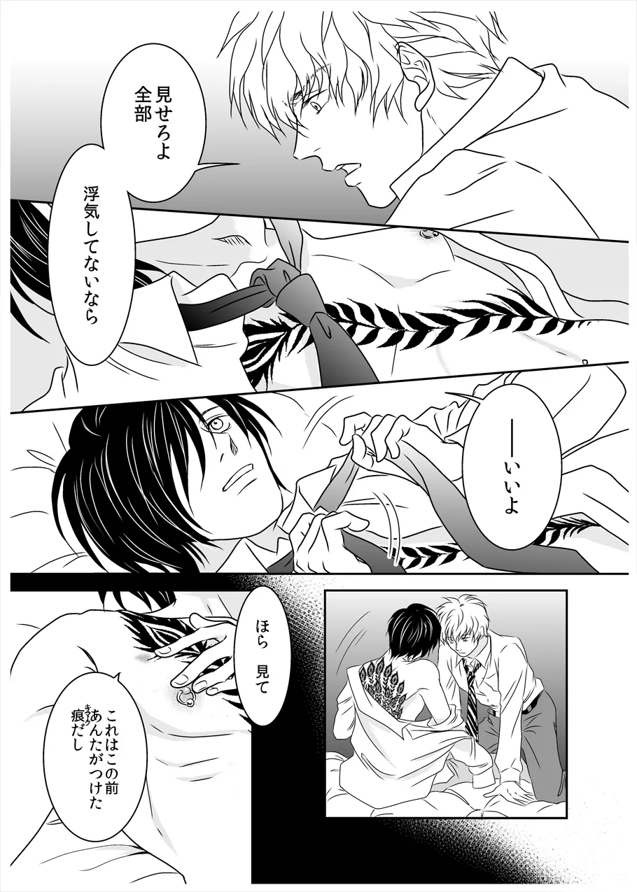 Black peacock captivity. SIDE-M page 12 full
