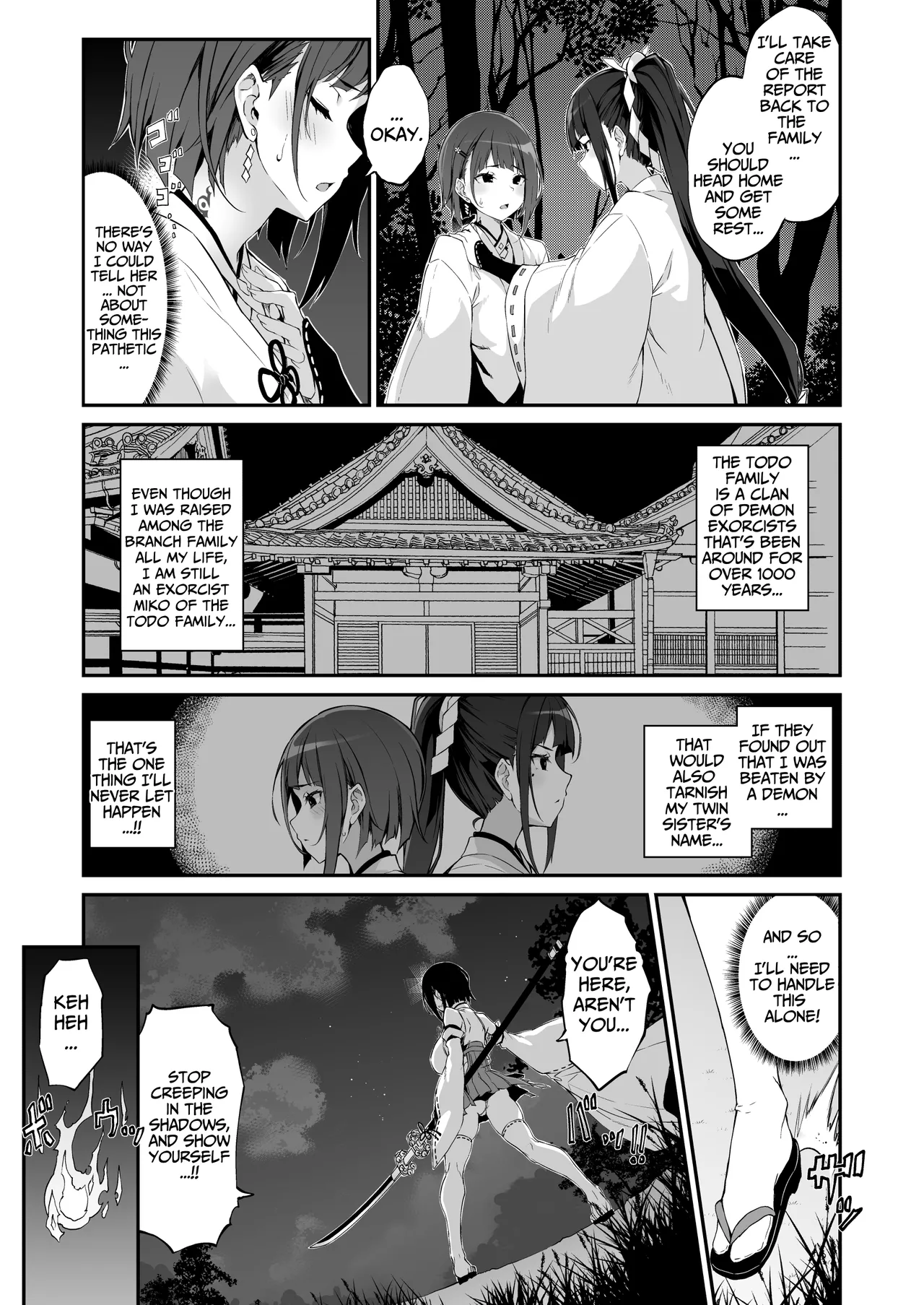 The Battle Shrine Maidens of Humiliating Servility page 6 full