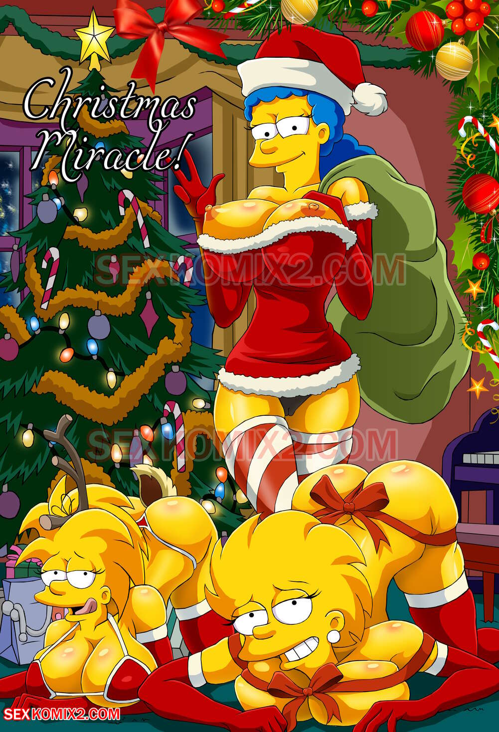 The Simpsons. Christmas Miracle. by sexkomix2.com page 1 full