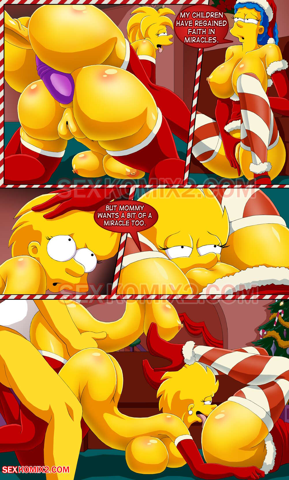 The Simpsons. Christmas Miracle. by sexkomix2.com page 10 full