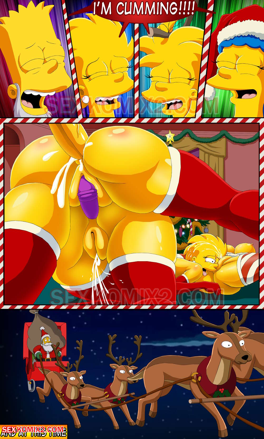 The Simpsons. Christmas Miracle. by sexkomix2.com page 11 full