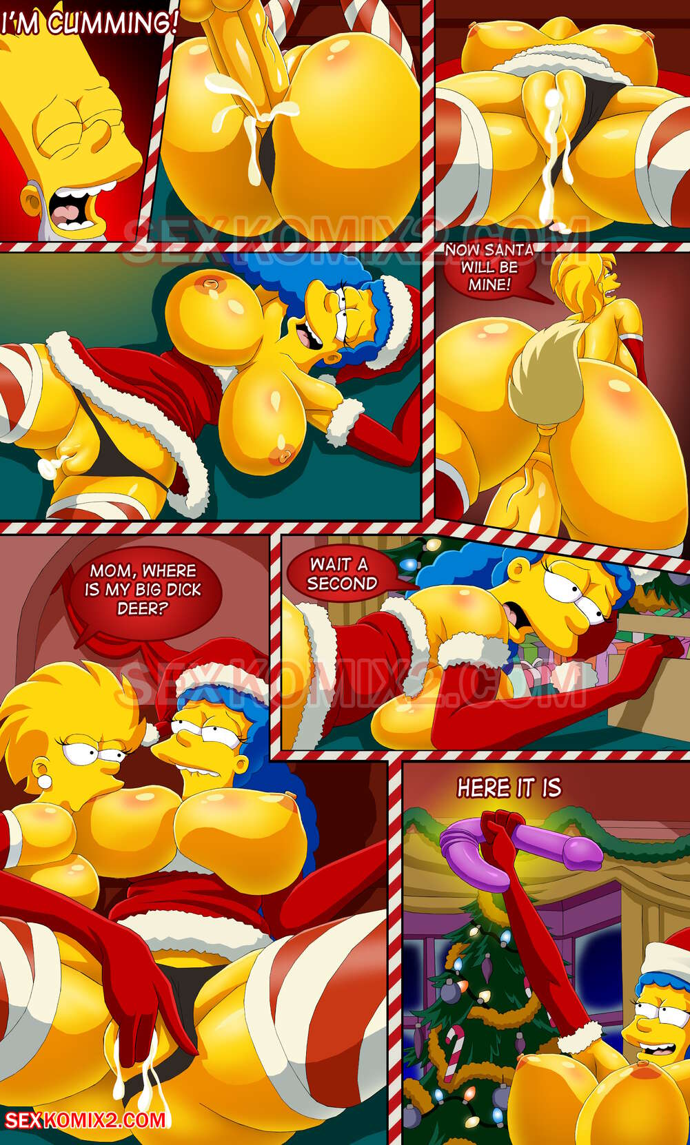 The Simpsons. Christmas Miracle. by sexkomix2.com page 8 full
