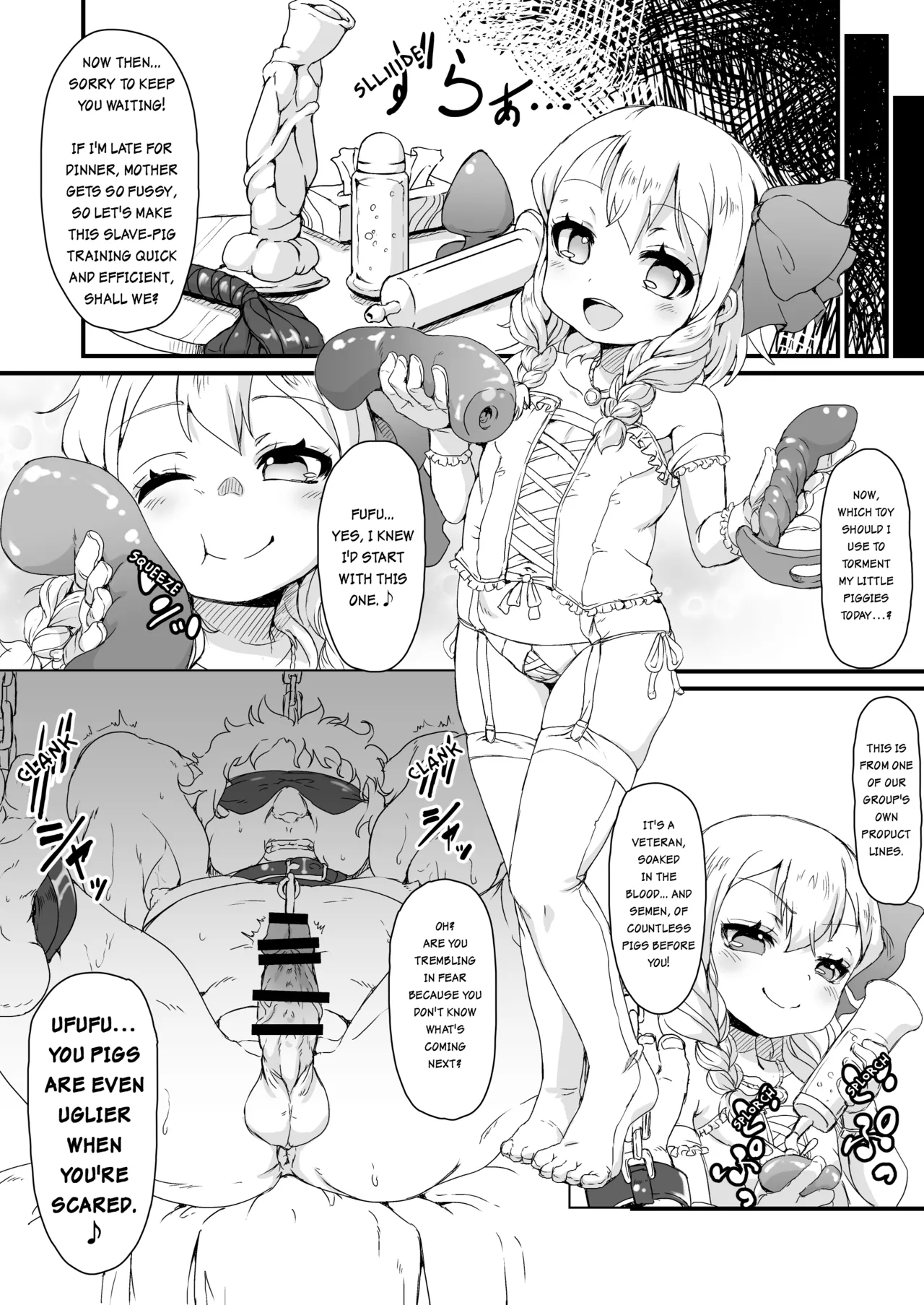 Anata wa Buta Kashira? Soretomo Benki? | Are You a Pig? Or a Toilet? page 11 full
