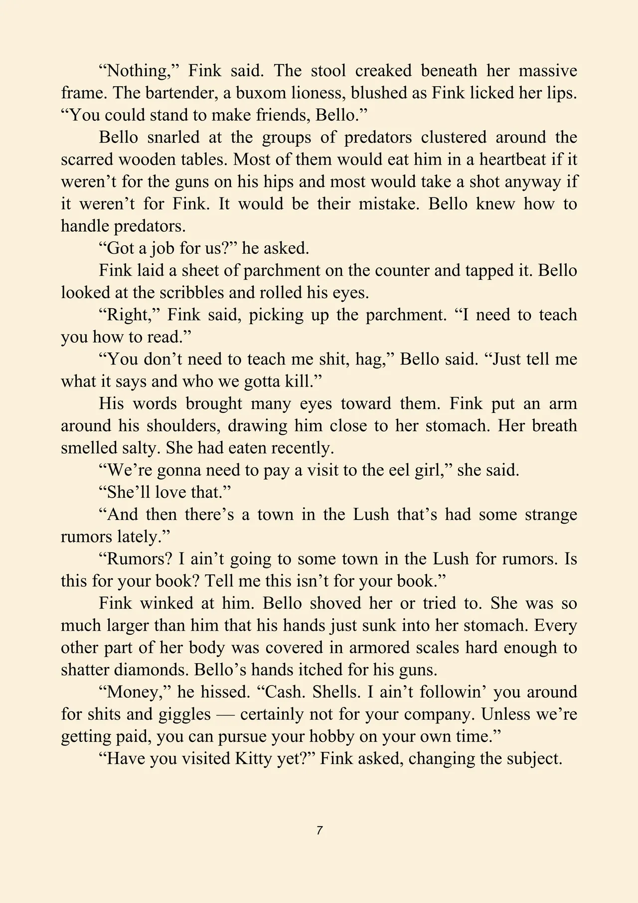 Fink's guide to prey page 7 full