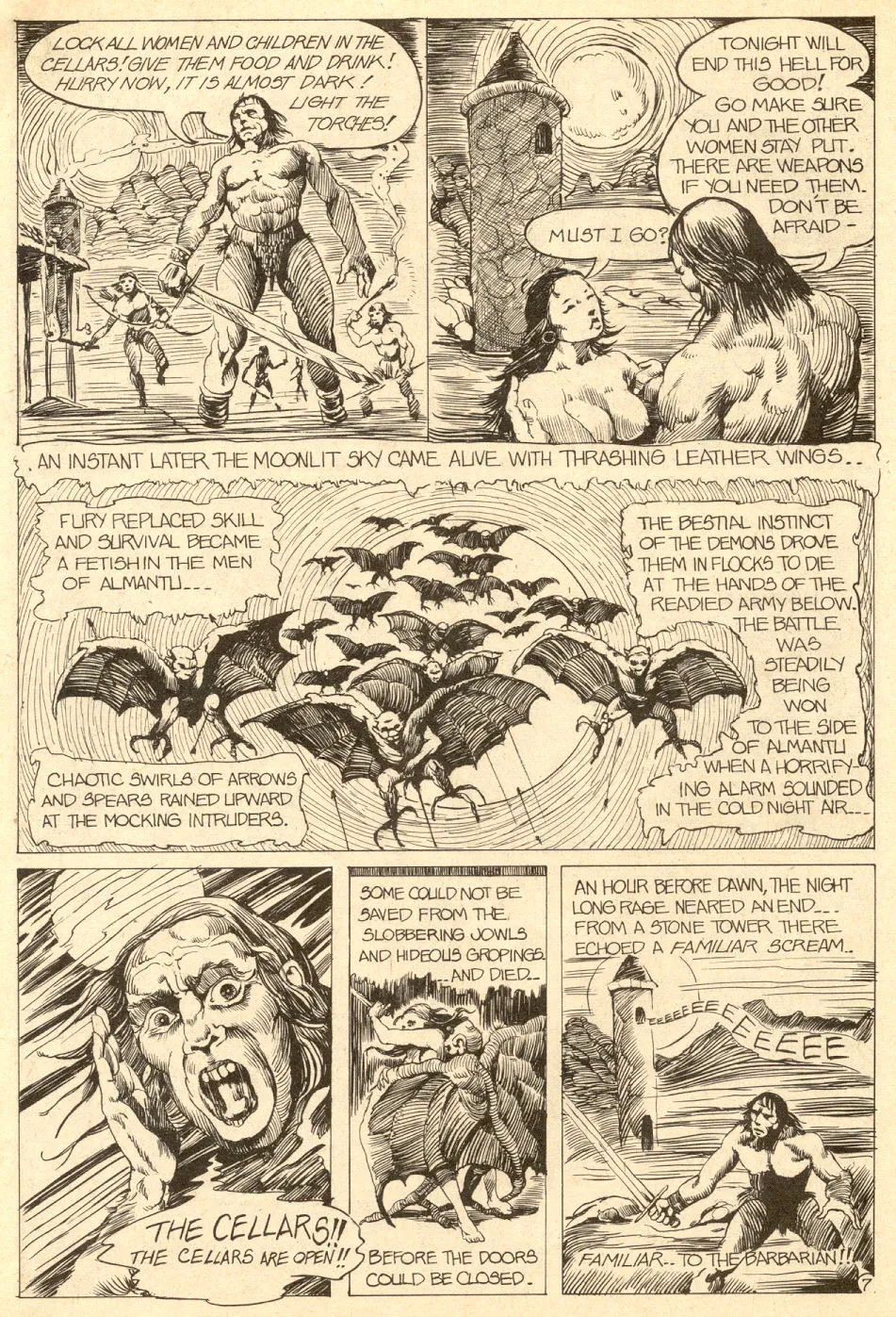 Barbarian Comics #3 page 10 full