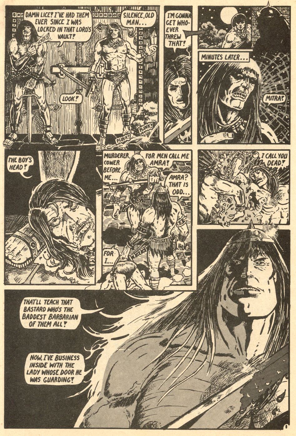 Barbarian Comics #3 page 12 full