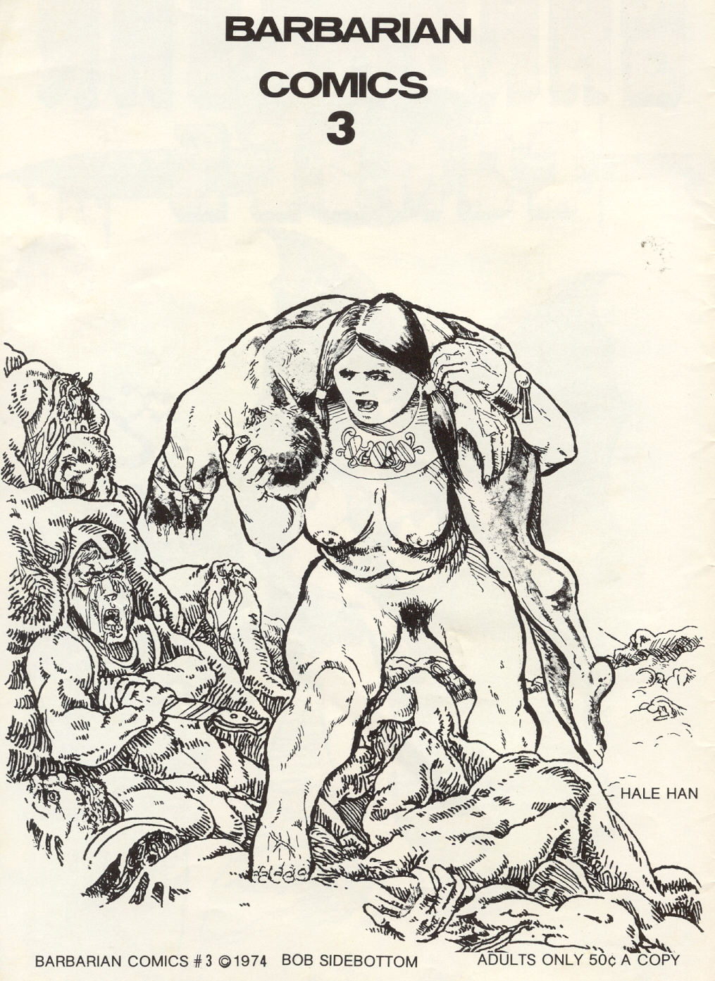 Barbarian Comics #3 page 2 full