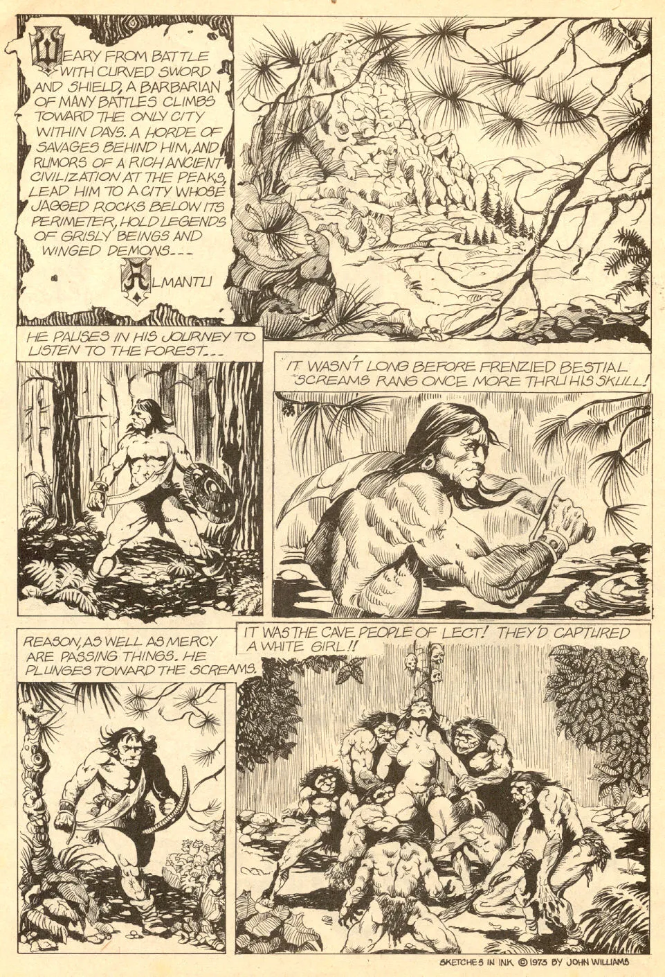 Barbarian Comics #3 page 4 full