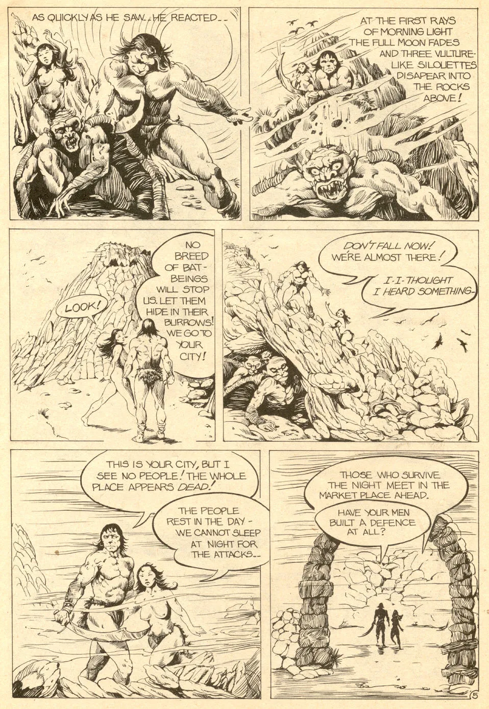Barbarian Comics #3 page 8 full
