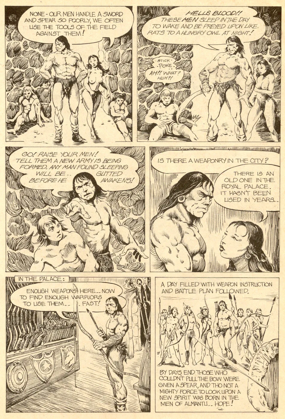 Barbarian Comics #3 page 9 full
