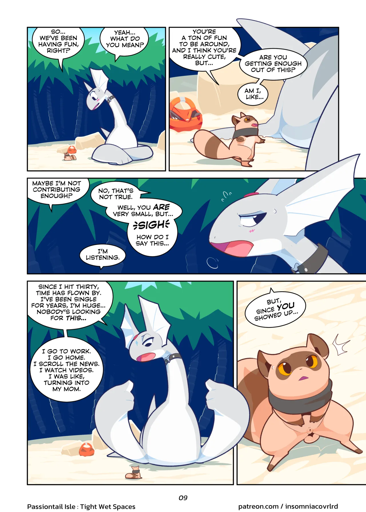 Passiontail Isle: Tight Wet Spaces page 11 full