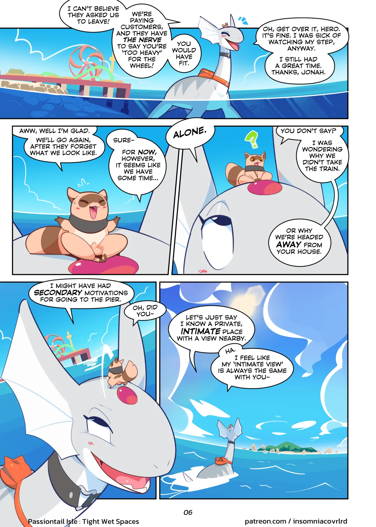 Passiontail Isle: Tight Wet Spaces page 8 full