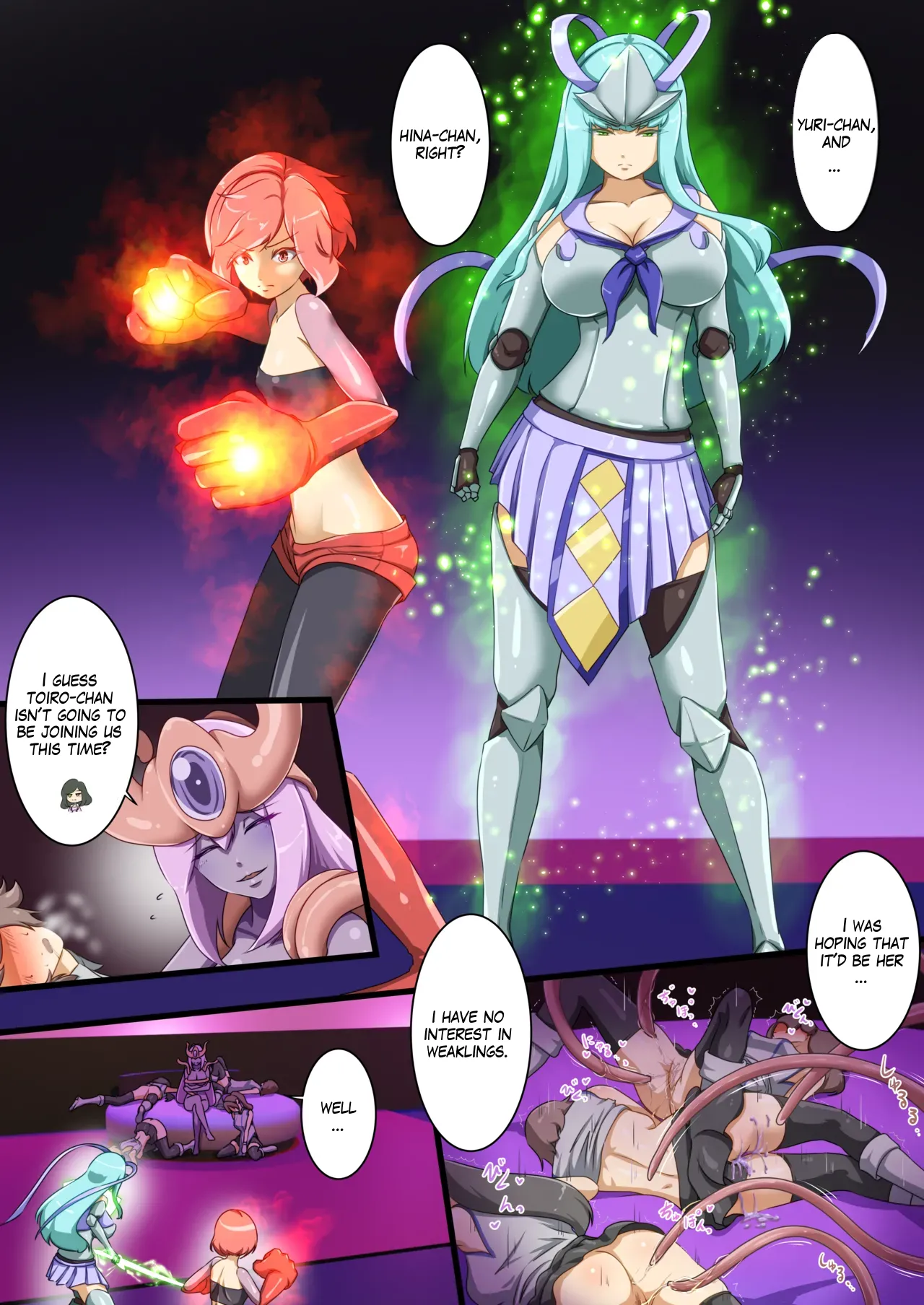 Uchi no Ko ga Ecchi na Teki to Tatakatte Haiboku suru Hanashi ~Yuri & Hina vs Cadilla~ page 4 full