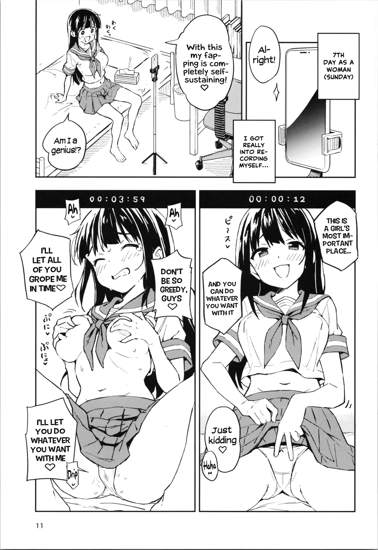 1-kagetsu Ninshin Shinakereba Otoko ni Modoreru Hanashi  | As Long As I Don't Get Pregnant for 1 Month, I'll Turn Back Into a Man page 10 full