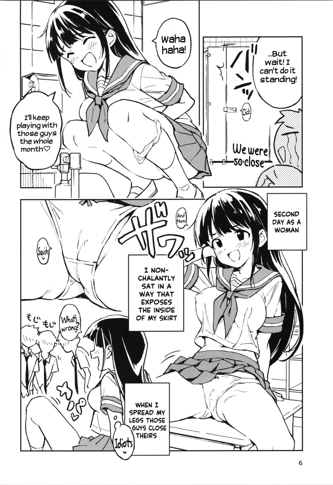 1-kagetsu Ninshin Shinakereba Otoko ni Modoreru Hanashi  | As Long As I Don't Get Pregnant for 1 Month, I'll Turn Back Into a Man page 5 full