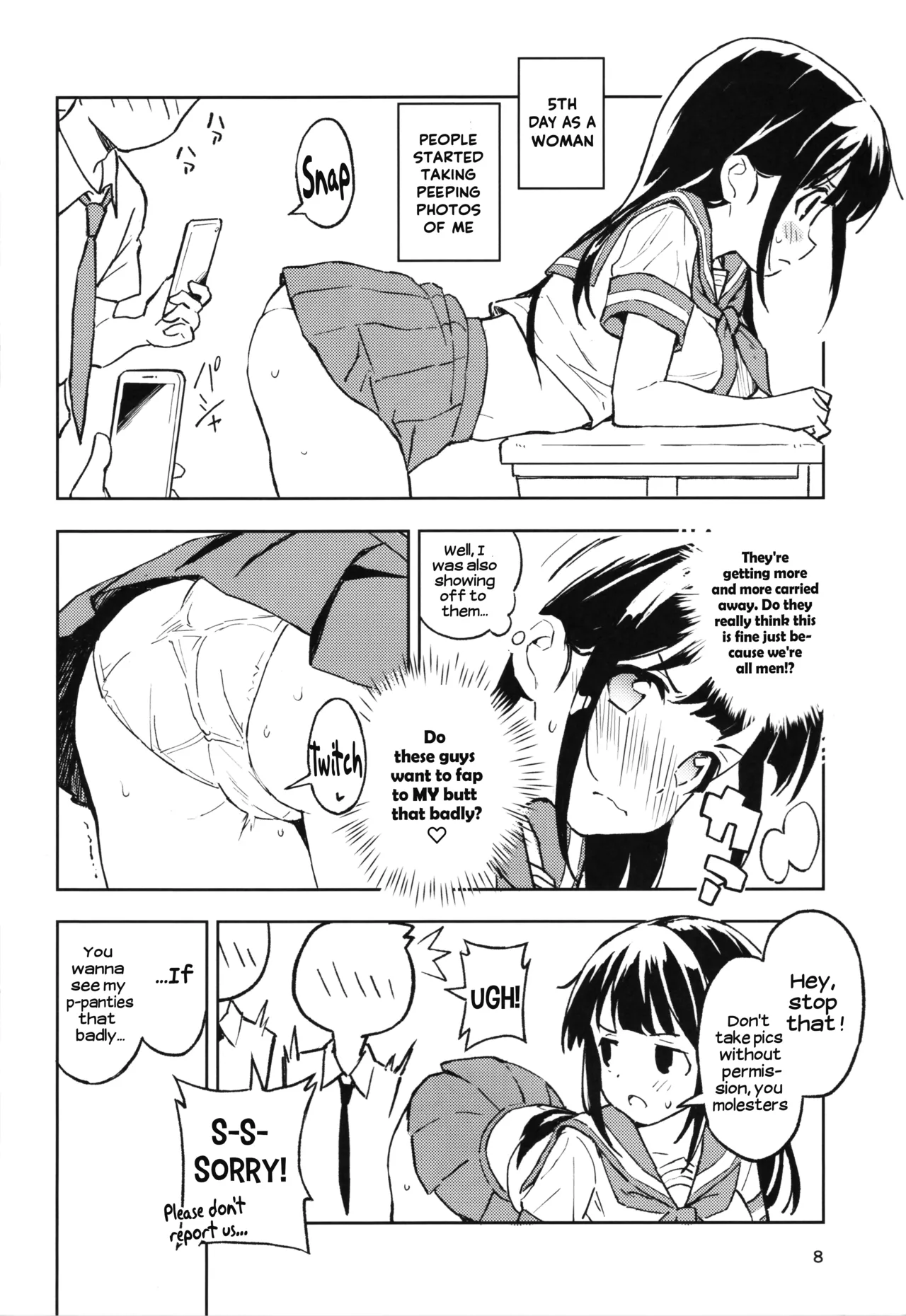 1-kagetsu Ninshin Shinakereba Otoko ni Modoreru Hanashi  | As Long As I Don't Get Pregnant for 1 Month, I'll Turn Back Into a Man page 7 full