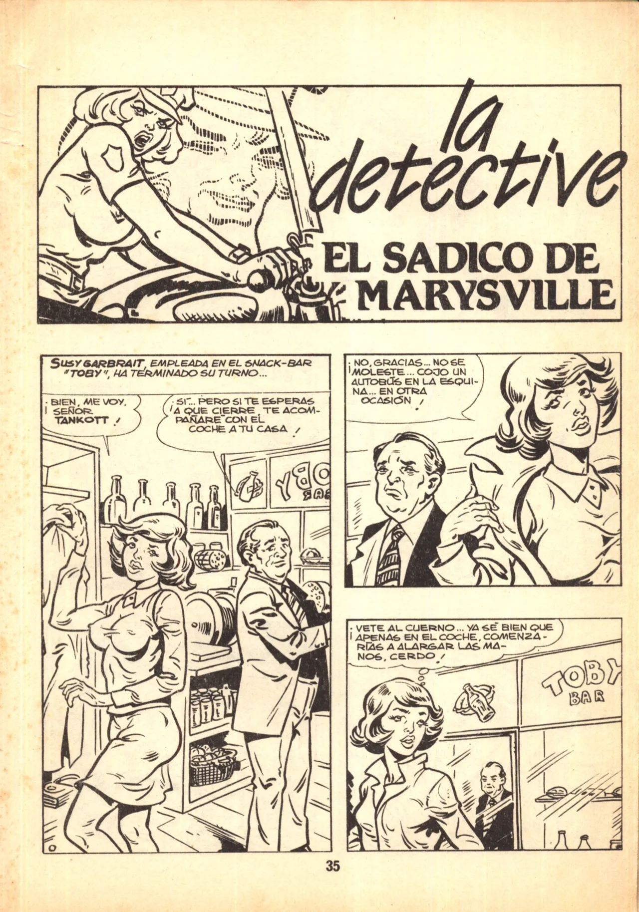 Telefilm Prohibido 026 - La detective - El sádico de Marysville page 3 full