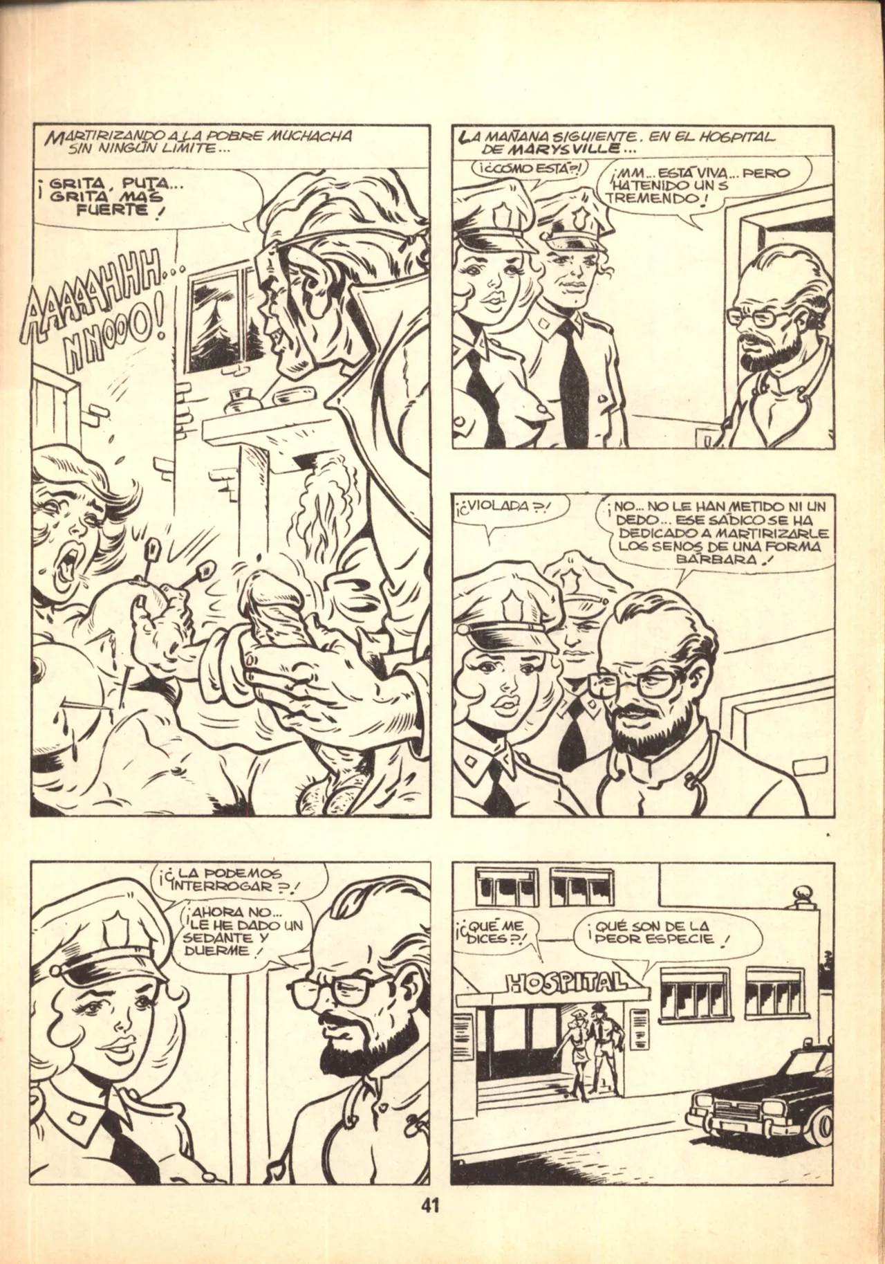 Telefilm Prohibido 026 - La detective - El sádico de Marysville page 9 full