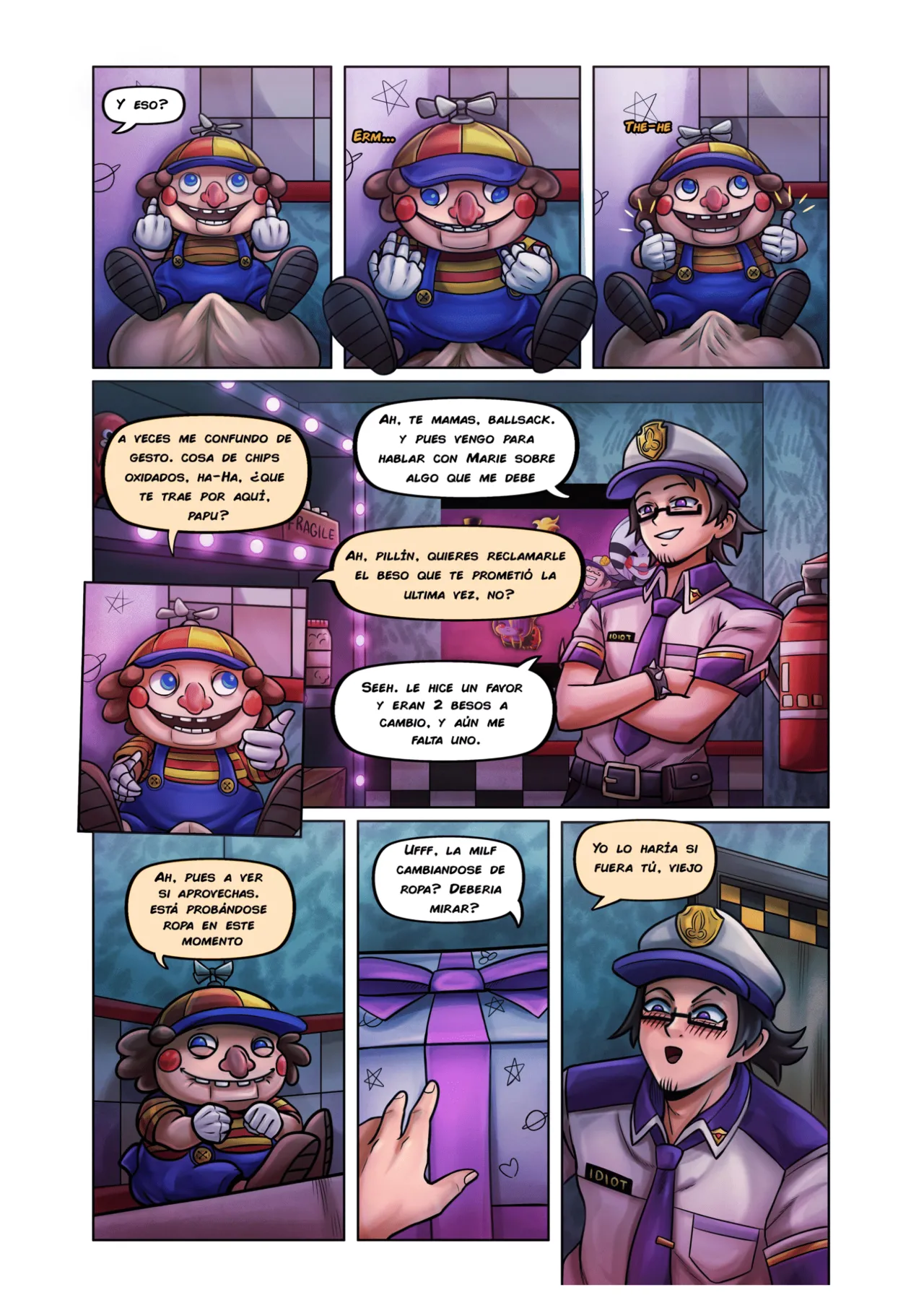 Fap nights at Frennis 6 "La guarida de Marie"  Spanish page 4 full