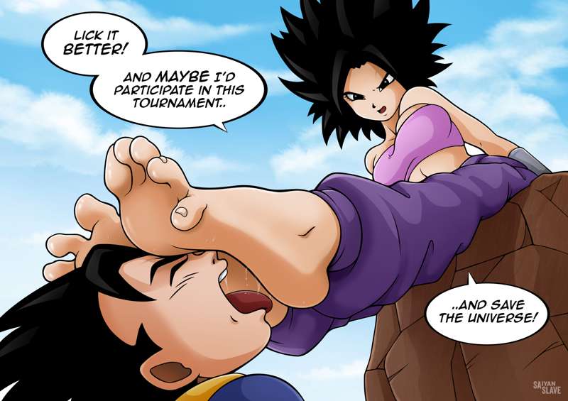 Saiyan Slave Feet Only + Comics page 11 full