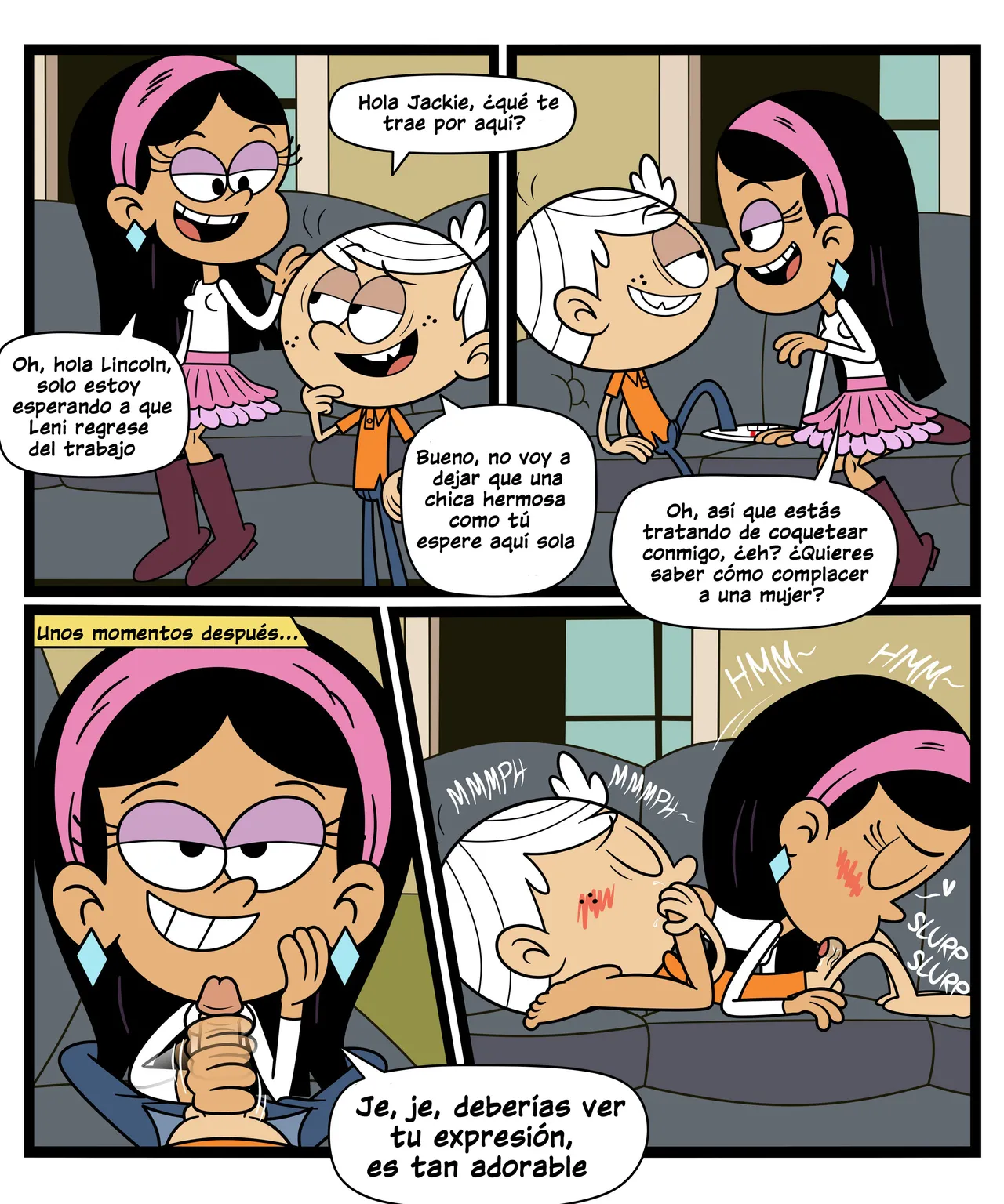Lincoln and Girls page 1 full
