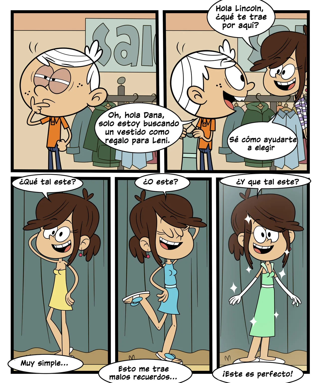 Lincoln and Girls page 11 full