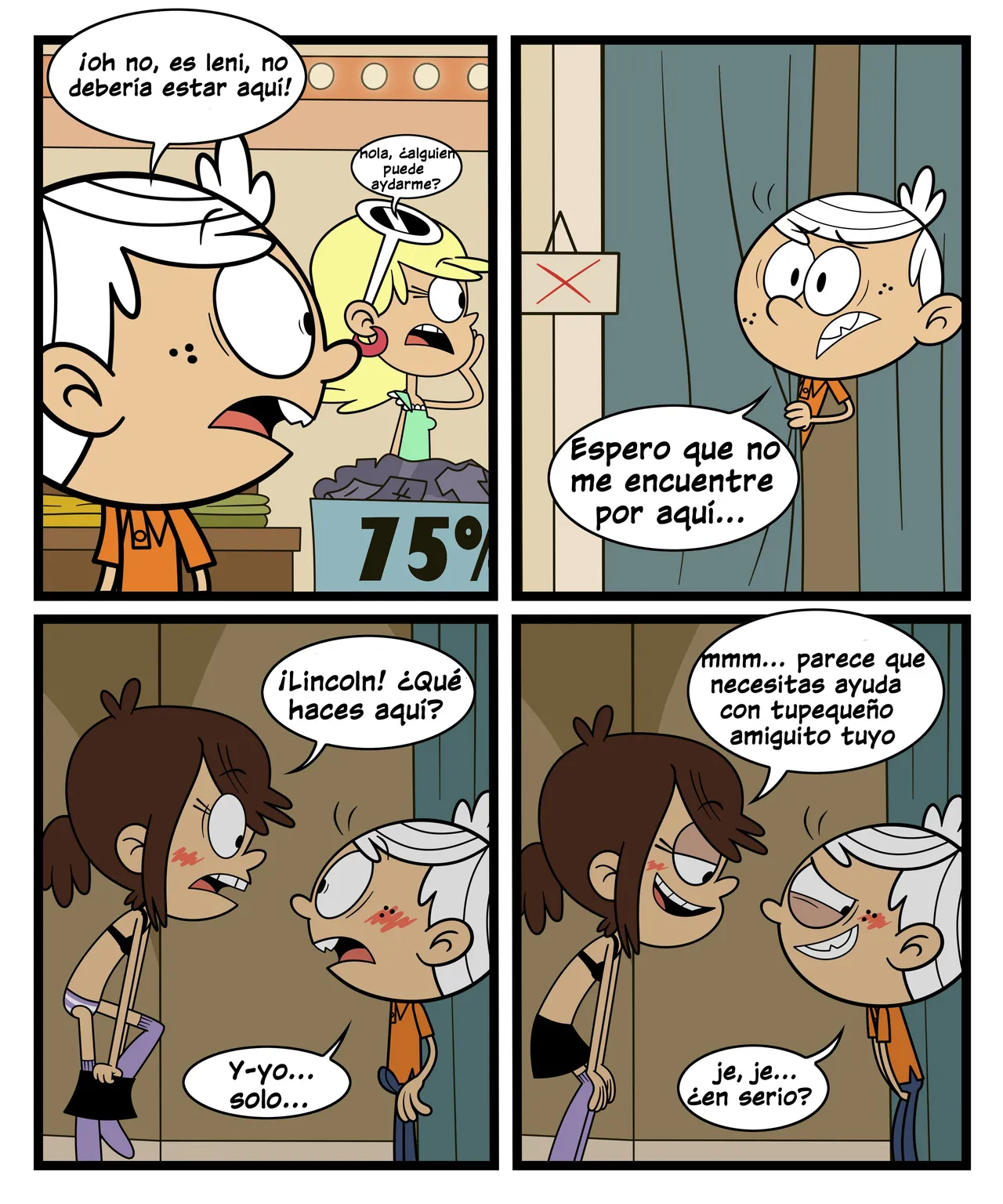 Lincoln and Girls page 12 full