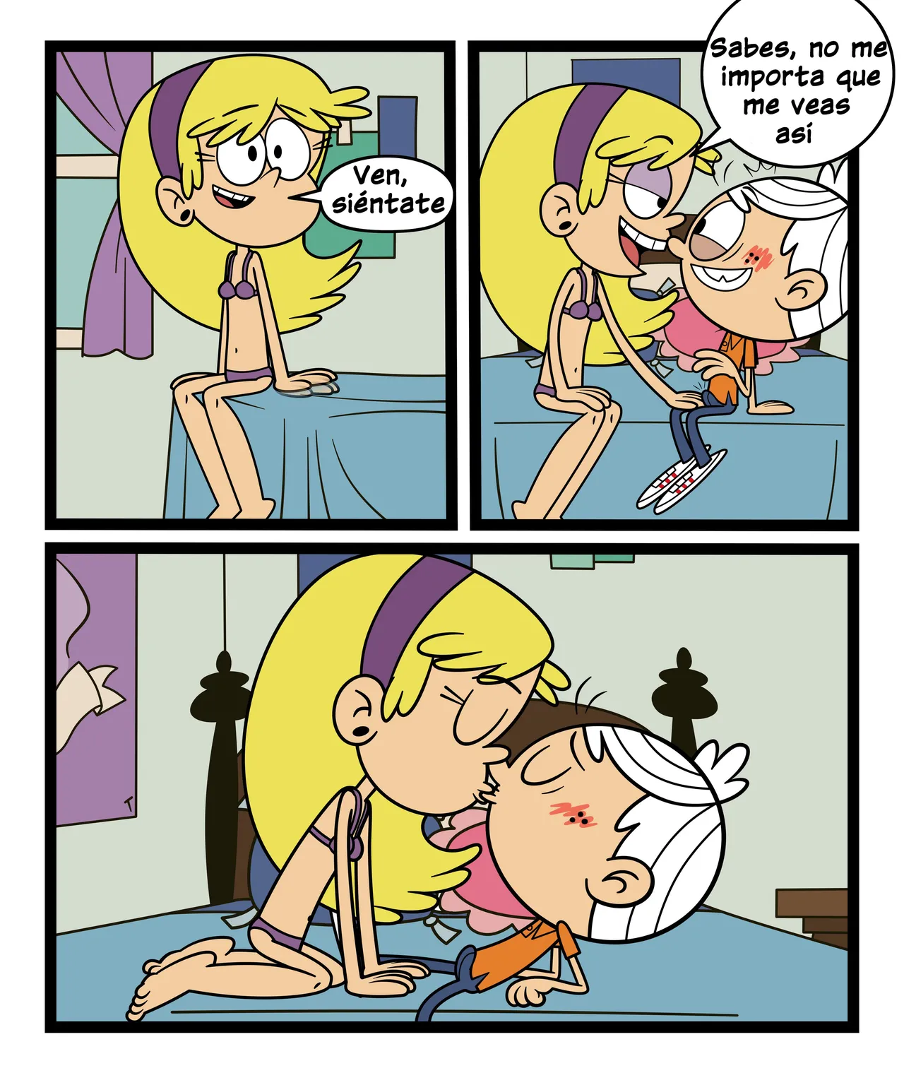 Lincoln and Girls page 7 full