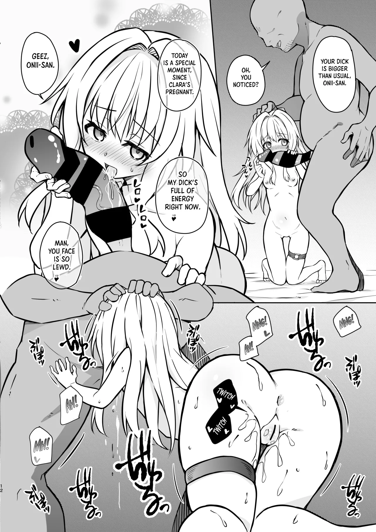 Clara o Saimin Shite Hanshoku no Unmei o Ayumitai | Hypnotizing Clara to Breed for Life page 11 full