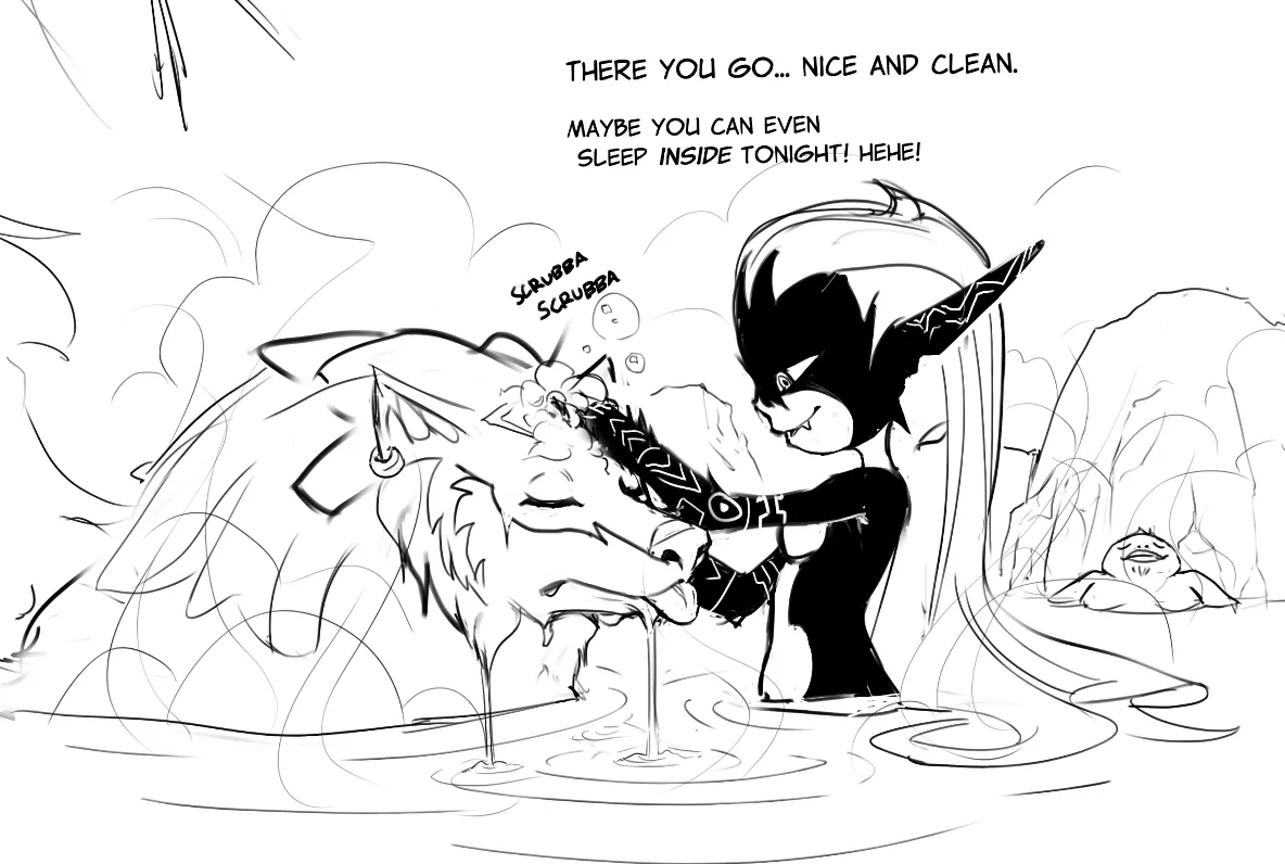 Midna x Wolf Link page 11 full