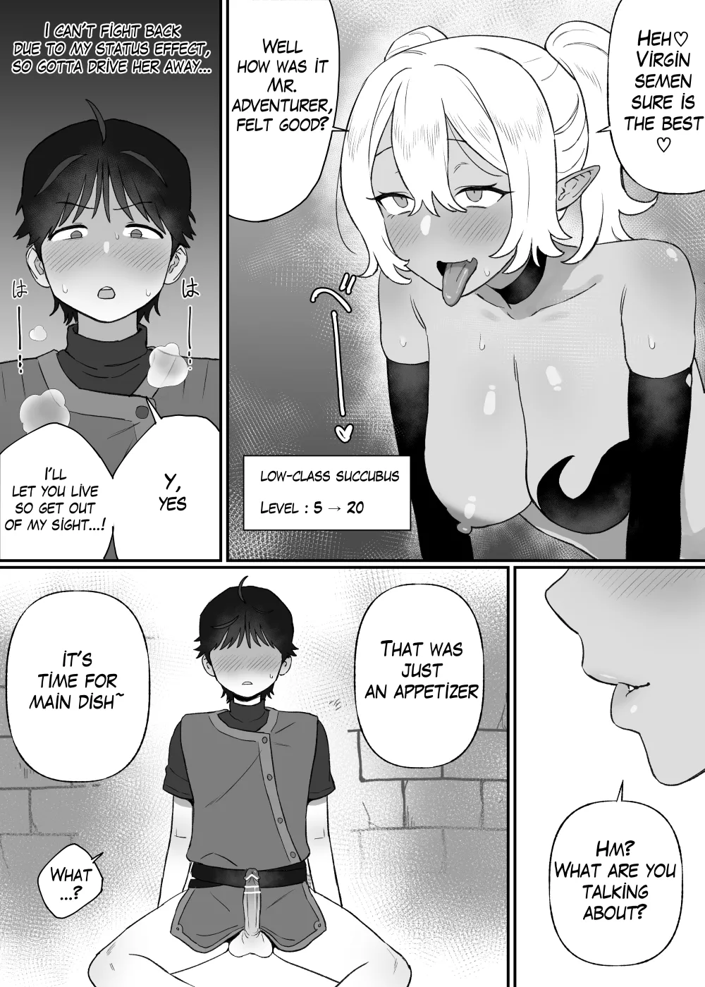 A Slave of a Low-Class Succubus 1-2 page 8 full