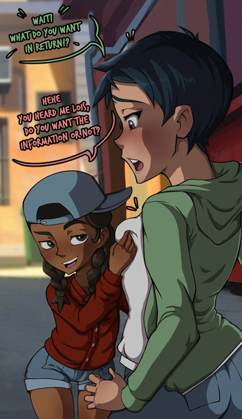 [G_Reaper] Lois and Flip (My Adventures with Superman) cover