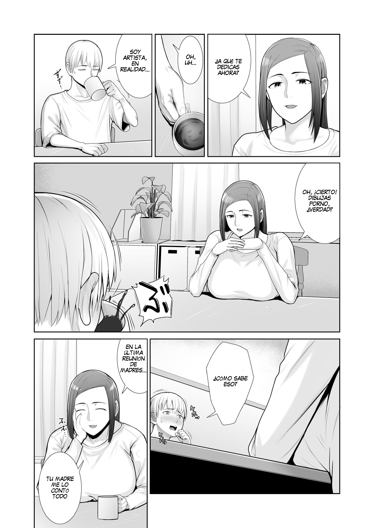 Yuujin no Hahaoya ni Fudeoroshi Saremashita | La Mamá de Mi Amigo Me Quitó la Virginidad page 11 full